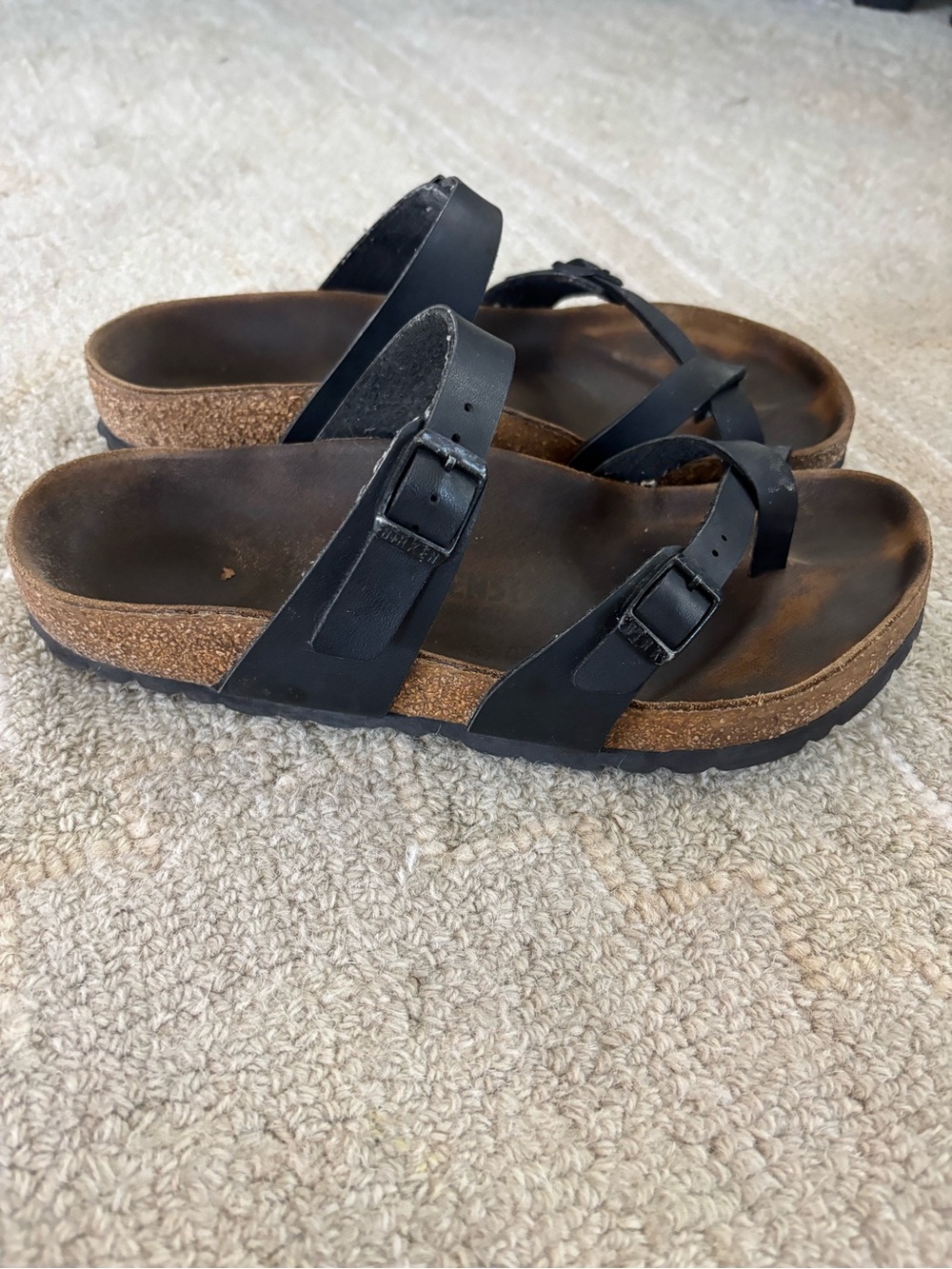 Birkenstock sandals black 39
